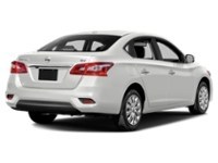 2018 Nissan Sentra SV CVT Aspen White Pearl  Shot 9