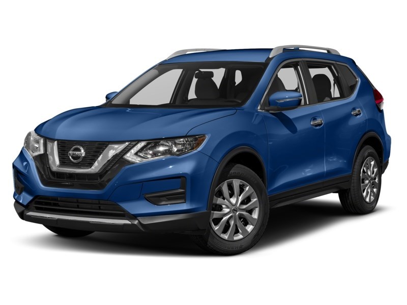 2017 Nissan Rogue FWD 4dr SV Caspian Blue Metallic  Shot 34