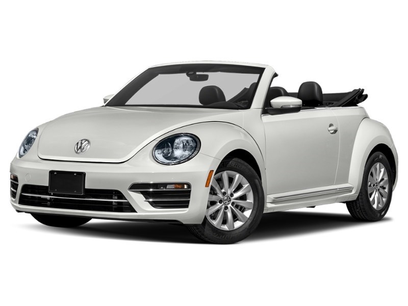 2018 Volkswagen Beetle Trendline Auto Pure White w/Black Roof  Shot 1