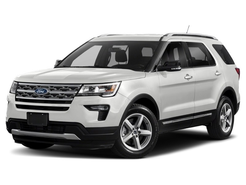 2018 Ford Explorer XLT 4WD Oxford White  Shot 52