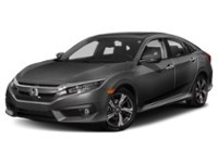 2018 Honda Civic Sedan Touring CVT Modern Steel Metallic  Shot 4