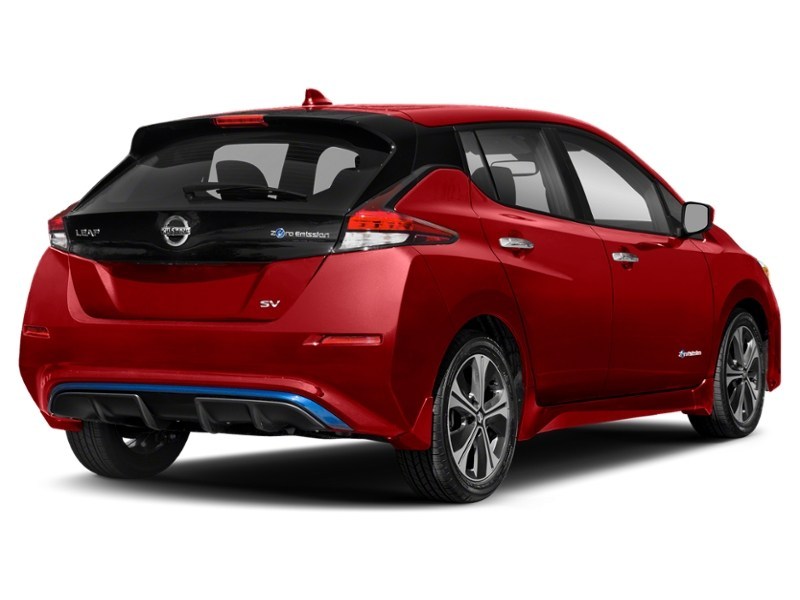 2018 Nissan LEAF SL Hatchback Scarlet Ember  Shot 6