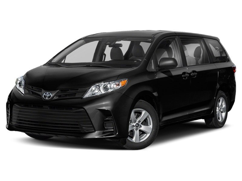 2020 Toyota Sienna LE 8-Passenger FWD Midnight Black Metallic  Shot 14