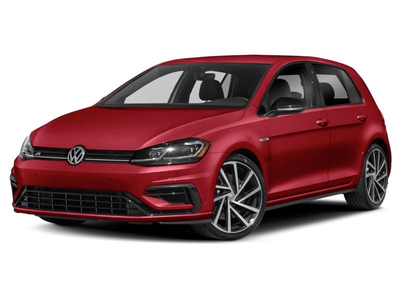 2018 Volkswagen Golf R 5-door DSG Tornado Red  Shot 13