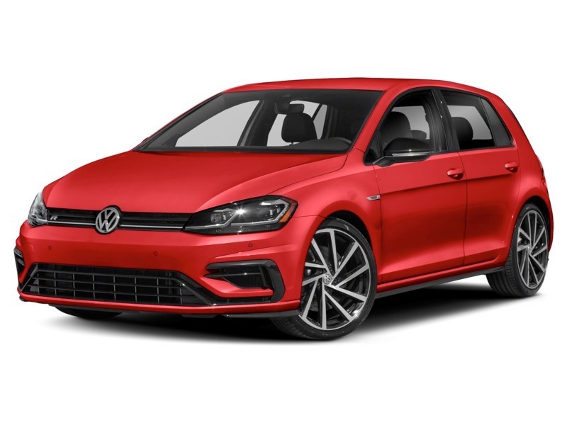 2018 Volkswagen Golf R 5-door DSG Mars Red  Shot 89