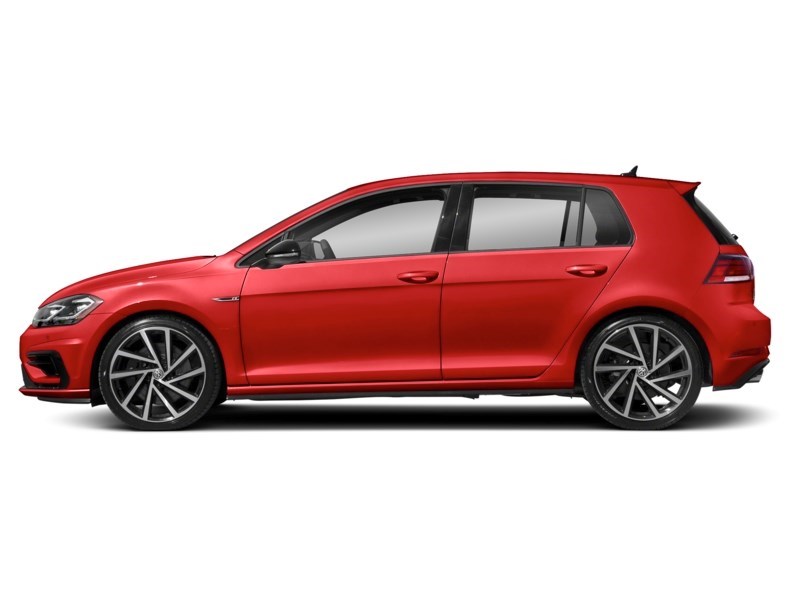2018 Volkswagen Golf R 5-door DSG Mars Red  Shot 90