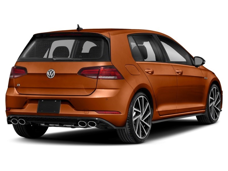 2018 Volkswagen Golf R 5-door DSG Copper Orange Metallic  Shot 159