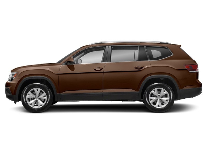 2019 Volkswagen Atlas Comfortline 3.6 FSI 4MOTION Terra Brown Metallic  Shot 45