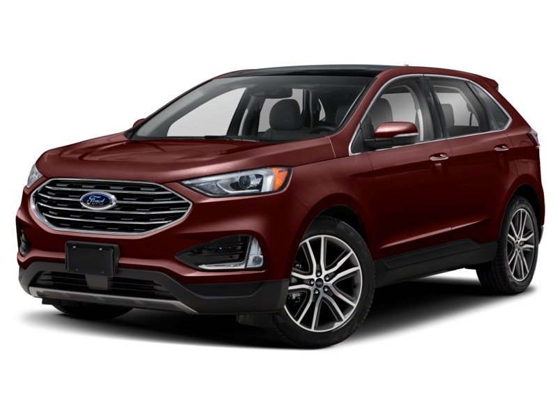2019 Ford Edge Titanium AWD Burgundy Velvet Metallic Tinted Clearcoat  Shot 31