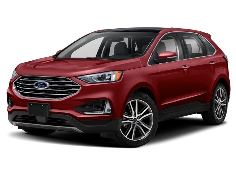 2019 Ford Edge SEL AWD Ruby Red Metallic Tinted Clearcoat  Shot 1