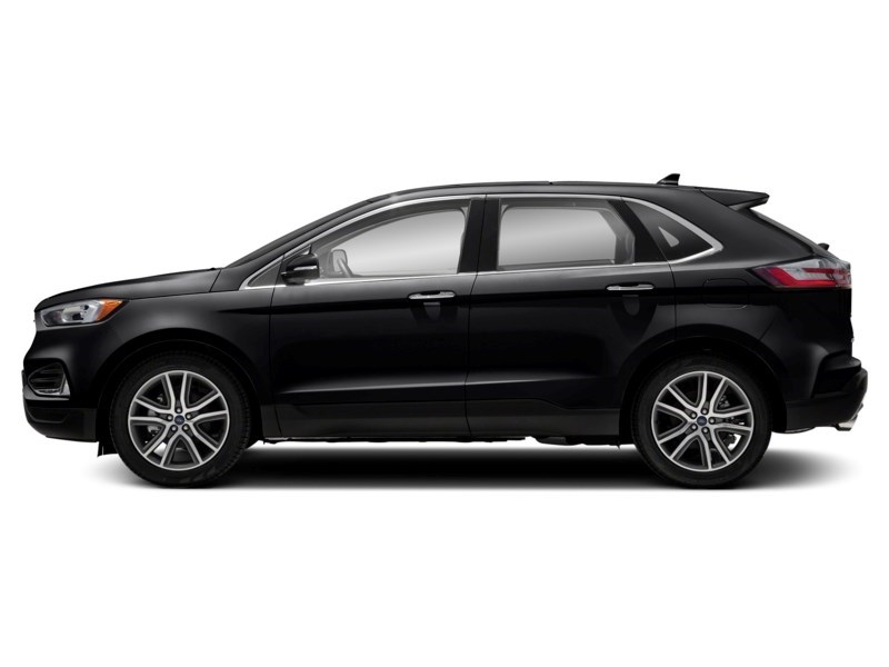 2019 Ford Edge Titanium AWD Agate Black  Shot 45