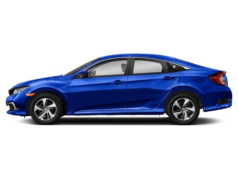 2021 Honda Civic Sedan LX CVT Aegean Blue Metallic  Shot 5