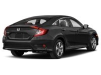 2020 Honda Civic LX CVT Crystal Black Pearl  Shot 6