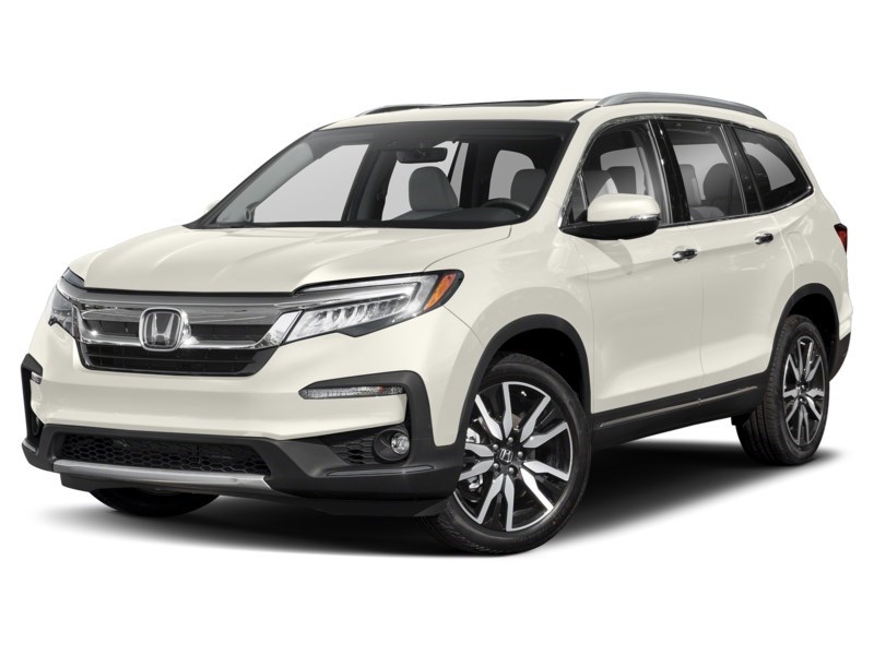 2019 Honda Pilot Touring 8-Passenger AWD White Diamond Pearl  Shot 1