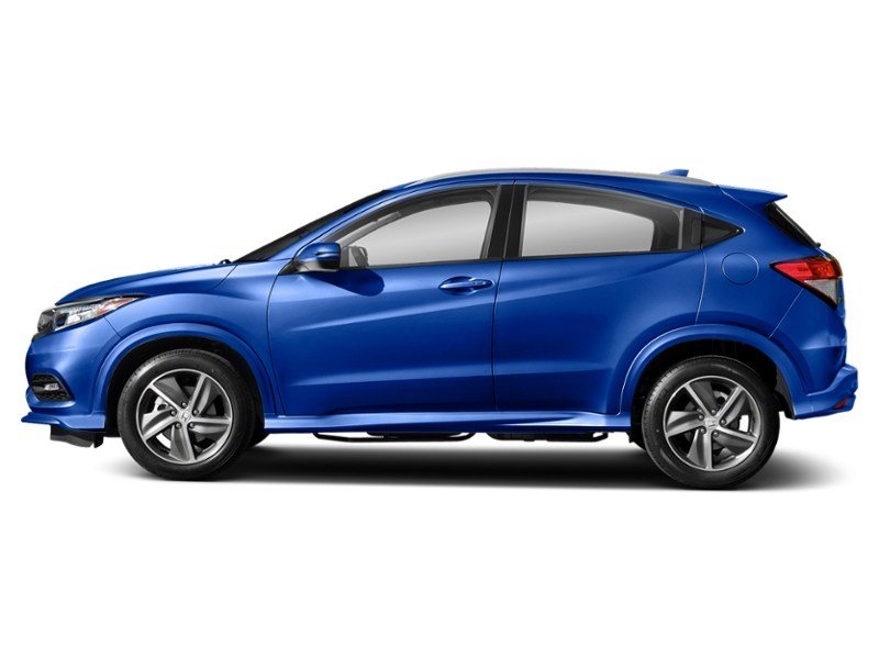 2019 Honda HR-V Touring AWD CVT Aegean Blue Metallic  Shot 3