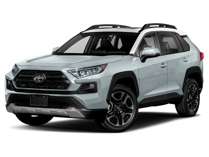 2019 Toyota RAV4 AWD Trail Lunar Rock w/White Roof  Shot 13