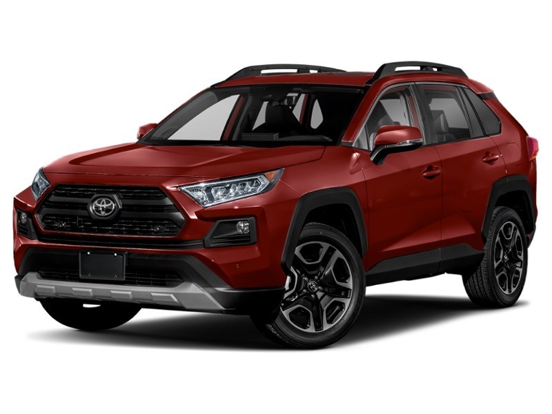 2019 Toyota RAV4 AWD Trail Ruby Flare Pearl  Shot 25