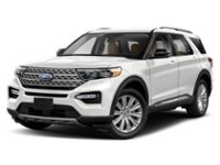2021 Ford Explorer Limited 4WD Star White Metallic Tri-Coat  Shot 1