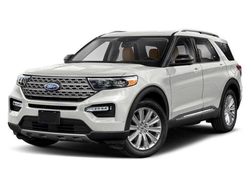 2023 Ford Explorer Limited 4WD Oxford White  Shot 31