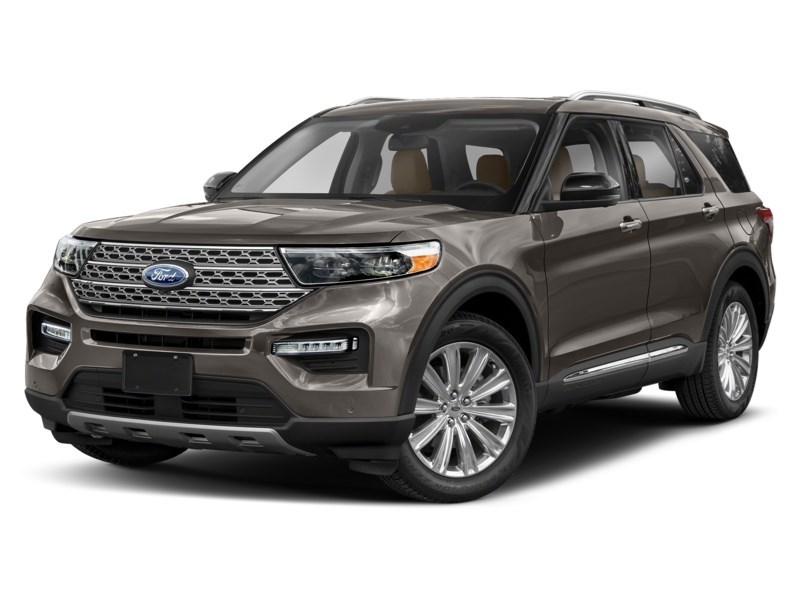 2021 Ford Explorer Limited 4WD Stone Grey Metallic  Shot 43