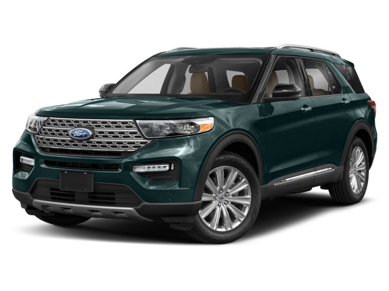 2021 Ford Explorer Limited 4WD Forged Green Metallic  Shot 48