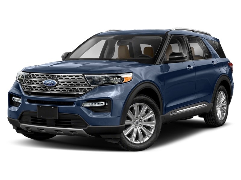 2023 Ford Explorer Limited 4WD Stone Blue Metallic  Shot 44