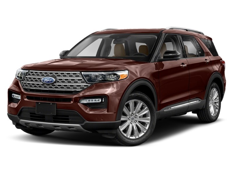 2023 Ford Explorer Limited 4WD Jewel Red Metallic Tinted Clearcoat  Shot 53