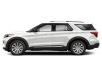 2021 Ford Explorer Limited 4WD Star White Metallic Tri-Coat  Shot 3