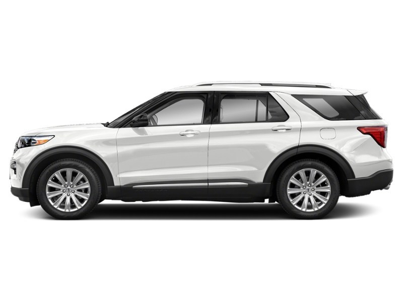 2021 Ford Explorer Limited 4WD Star White Metallic Tri-Coat  Shot 5