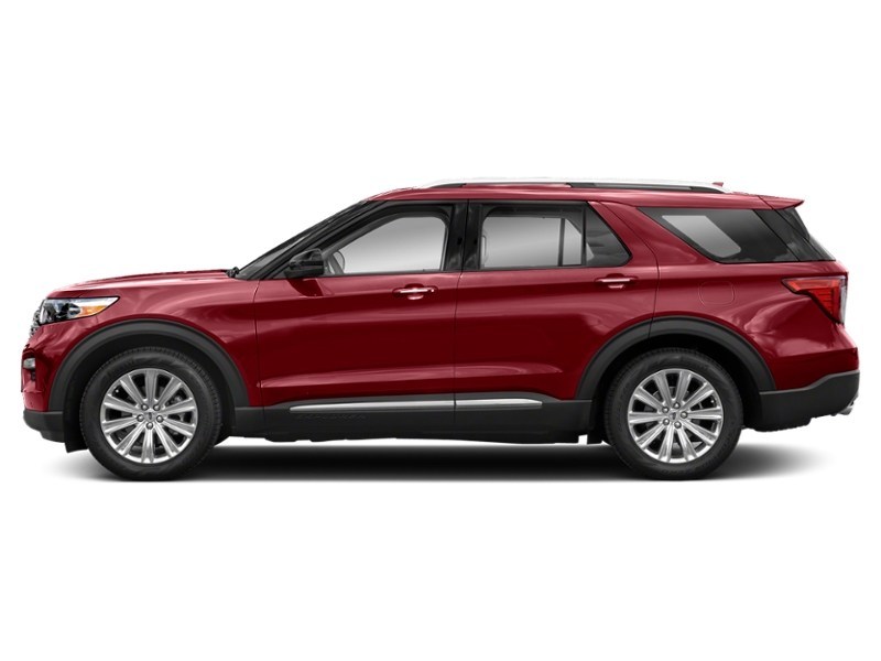 2023 Ford Explorer Limited 4WD Rapid Red Metallic Tinted Clearcoat  Shot 17