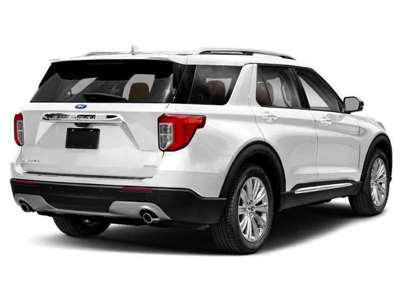 2023 Ford Explorer Limited 4WD Star White Metallic Tri-Coat  Shot 12