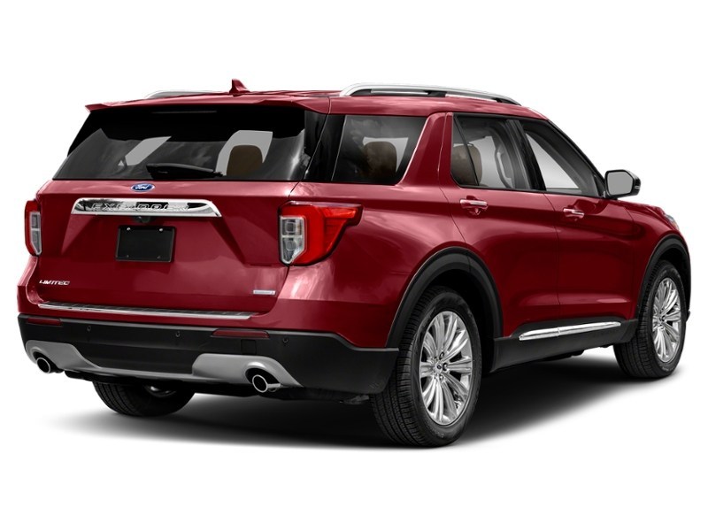 2023 Ford Explorer Limited 4WD Rapid Red Metallic Tinted Clearcoat  Shot 18