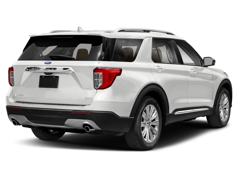2021 Ford Explorer Limited 4WD Oxford White  Shot 32