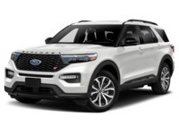 2022 Ford Explorer ST 4WD Star White Metallic Tri-Coat  Shot 1