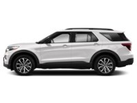 2022 Ford Explorer ST 4WD Star White Metallic Tri-Coat  Shot 3