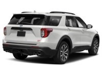 2022 Ford Explorer ST 4WD Star White Metallic Tri-Coat  Shot 6
