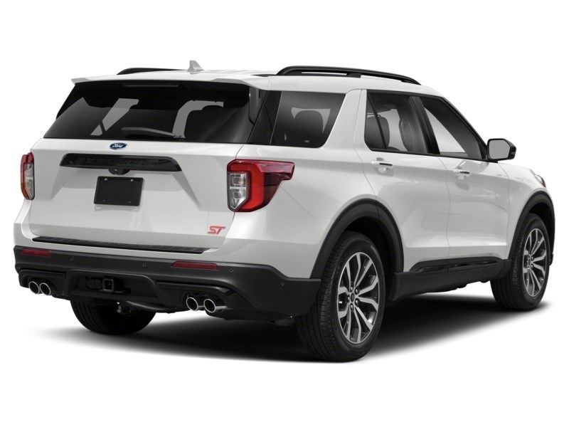 2022 Ford Explorer ST 4WD Star White Metallic Tri-Coat  Shot 2