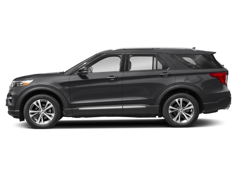 2021 Ford Explorer Platinum 4WD Agate Black Metallic  Shot 5