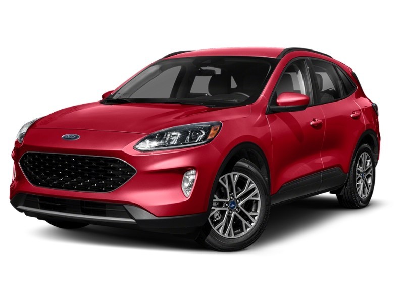 2022 Ford Escape SEL AWD Rapid Red Metallic Tinted Clearcoat  Shot 7
