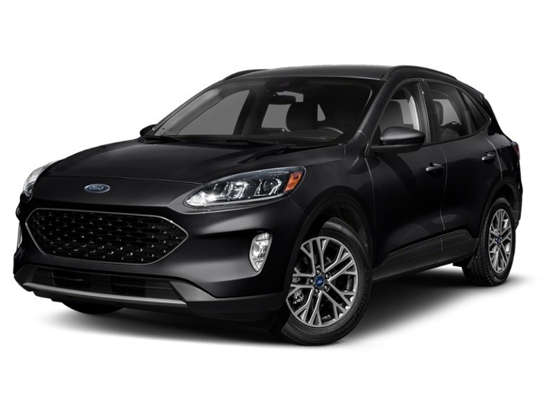 2020 Ford Escape SEL AWD Agate Black Metallic  Shot 1