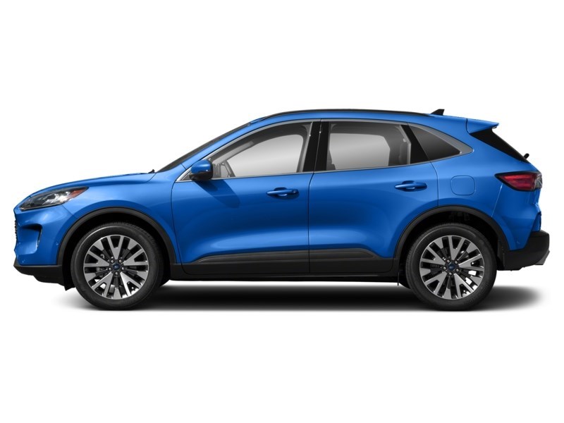 2021 Ford Escape Titanium Hybrid AWD Velocity Blue Metallic  Shot 5