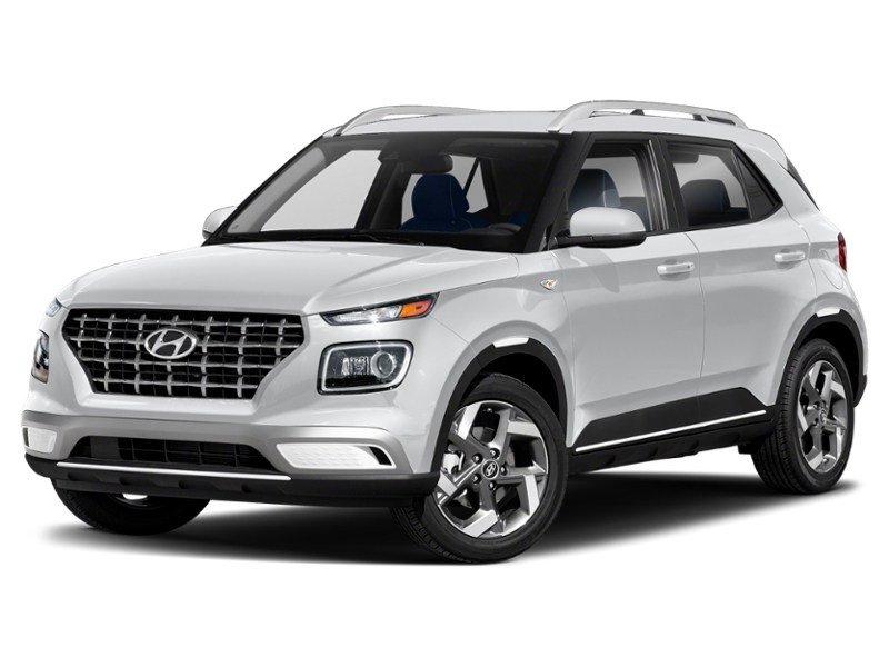 2022 Hyundai Venue Ultimate IVT w/Black Interior Polar White  Shot 1