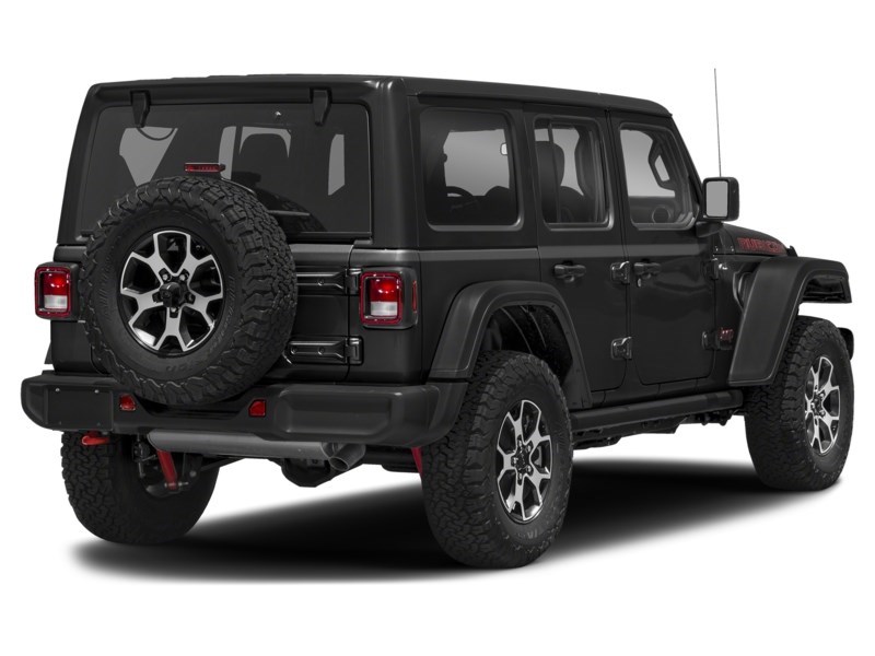 2021 Jeep Wrangler Unlimited Unlimited Rubicon 4x4 Black  Shot 38