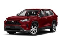 2020 Toyota RAV4 LE AWD Ruby Flare Pearl  Shot 4