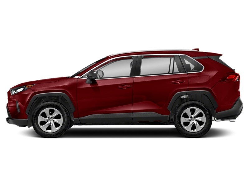 2020 Toyota RAV4 LE AWD Ruby Flare Pearl  Shot 3