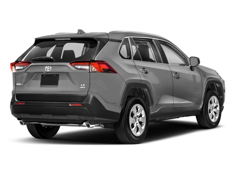 2020 Toyota RAV4 LE AWD Silver Sky Metallic  Shot 2