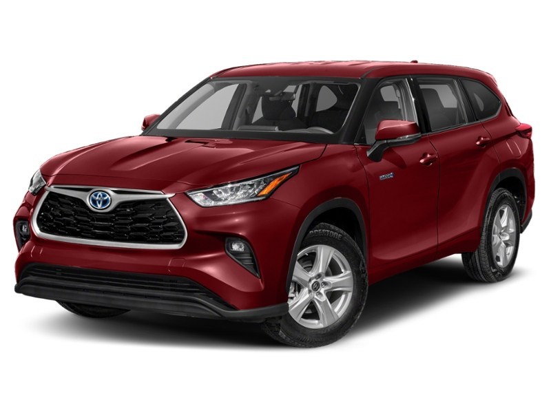 2022 Toyota Highlander Hybrid Hybrid XLE AWD Ruby Flare Pearl  Shot 14