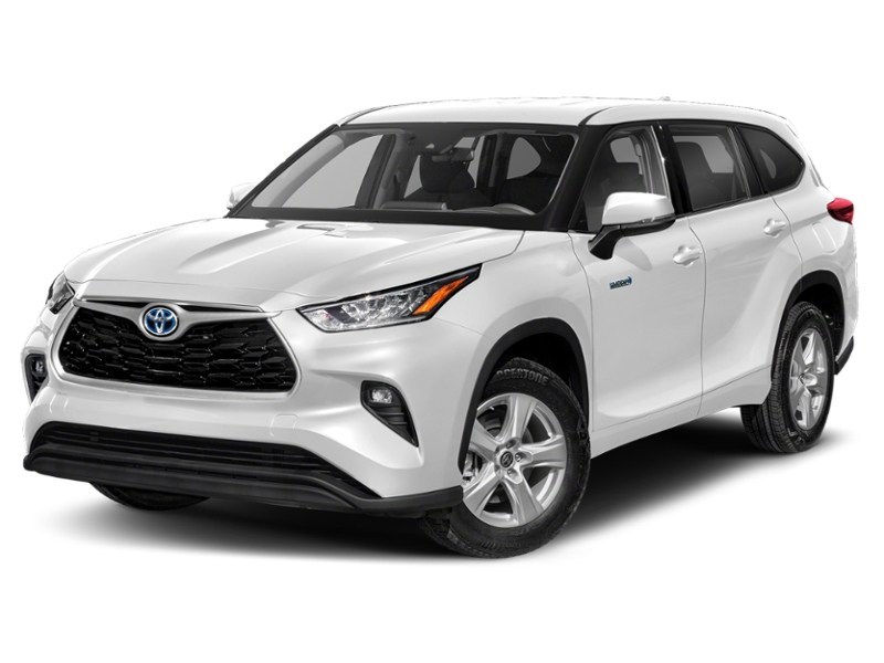 2022 Toyota Highlander Hybrid Hybrid XLE AWD Wind Chill Pearl  Shot 26