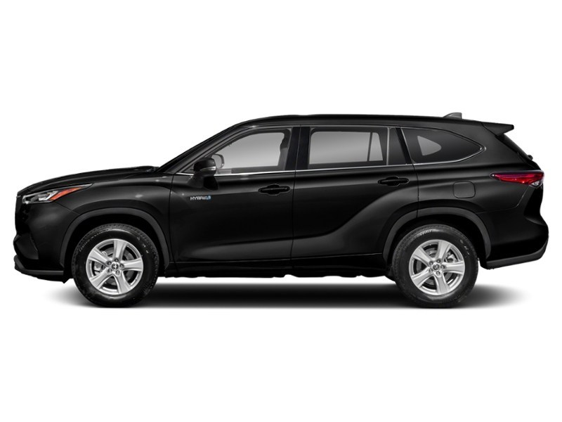 2022 Toyota Highlander Hybrid Hybrid XLE AWD Midnight Black Metallic  Shot 5