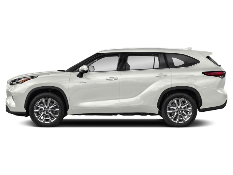 2021 Toyota Highlander Hybrid Hybrid Limited AWD Blizzard Pearl  Shot 3